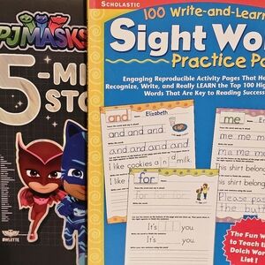 Back to school! Sight Word Practice Pages and 5-Minute Stories children's books